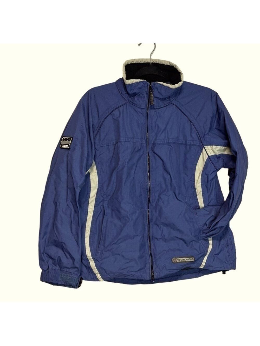 Misty Mountain Waterproof Nylon Windbreaker Rain Jacket Shell, size S